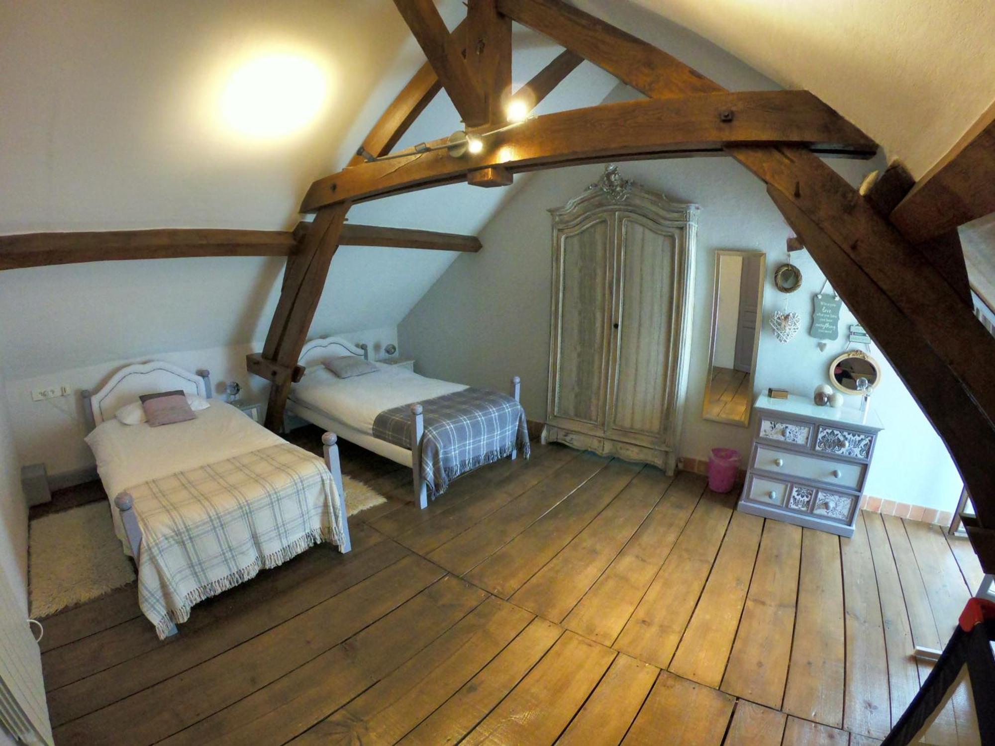 Traditional Longere Farmhouse At La Fortinerie Mouliherne Exterior photo